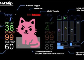 Ewan Bristow releases FREE EB-CatNip Frequency Shifting Delay for Plugdata