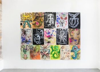 Juxtapoz Journal – A.Ok.A. PSYCHOPOMP: Invoice Saylor @ cadet capela, Paris