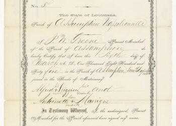 Freedmen’s Bureau Marriage Information – Items of Historical past