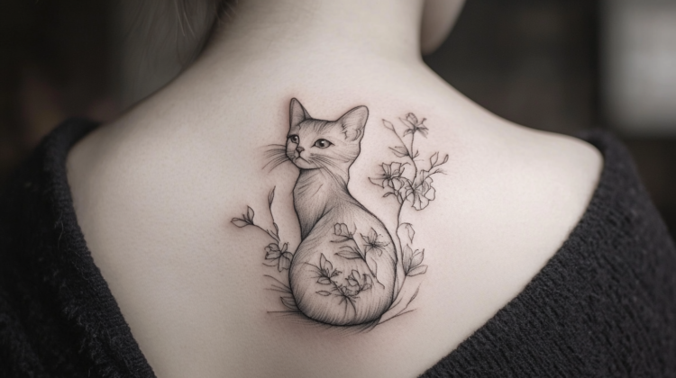 The Glossy Simplicity of Cat Define Tattoos – IMAGELLA