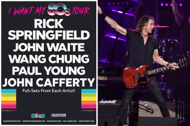 Rick Springfield and John Waite Announce ‘I Need My 80s’ Tour