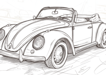 Autós színezők gyerekeknek és felnőttek – IMAGELLA