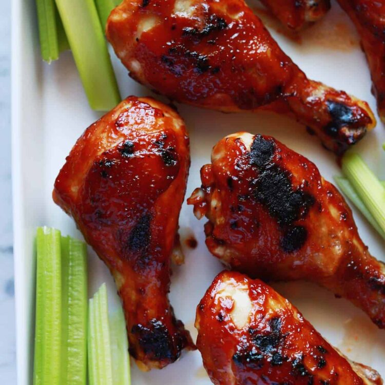 Oven Baked BBQ Hen – A Lovely Mess