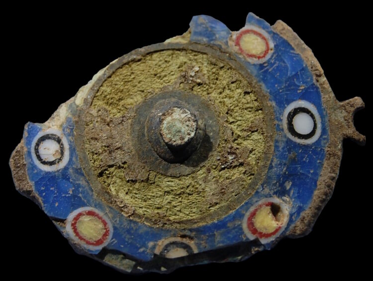Roman enameled brooch discovered underneath palisade in Scotland – The Historical past Weblog