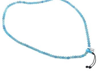 The Aquamarine Gemstone Mala Beads by JigNam Tibetan Retailer » Artwork & Vintage Market