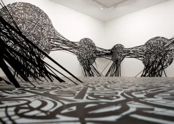 Sasan Nasernia: Calligraphy in Chaos, Abstraction in Order