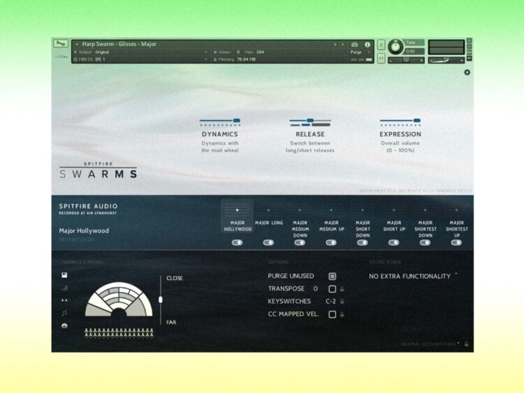 Spitfire Audio’s Swarms assortment brings collectively three of its standalone libraries