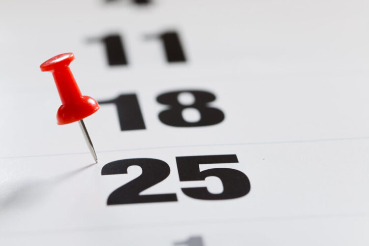 The Months Of The Yr