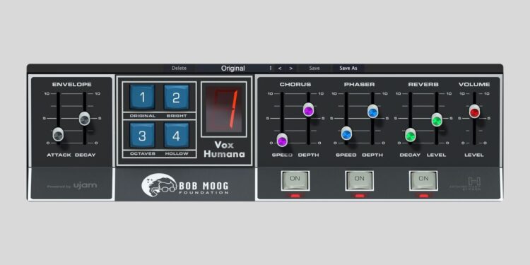 UJAM releases Vox Humana ($19), a legendary synth for an ideal trigger