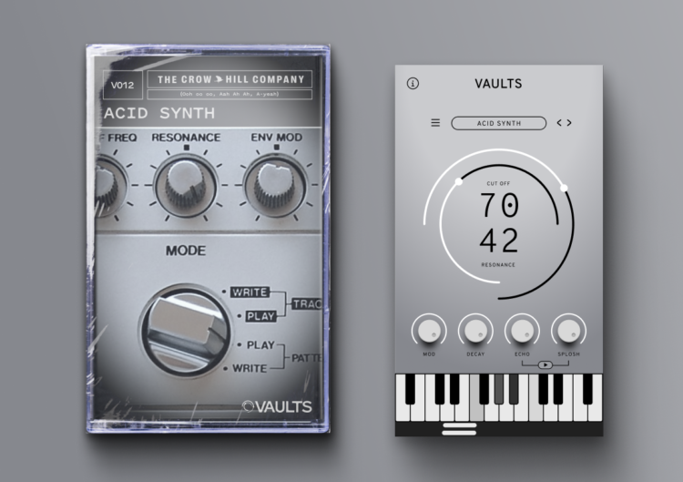 Crow Hill Firm creates VAULTS – ACID SYNTH as an homage to the revered Roland TB-303