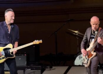 Watch Bruce Springsteen and Flea Play ‘As a result of the Evening’ in NYC
