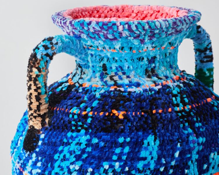 Salvador Dominguez Confronts Id and Labor By way of Woven Pipe Cleaner Vessels — Colossal