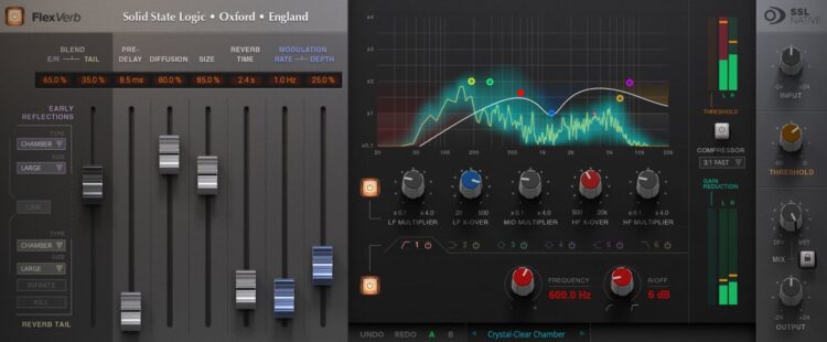 Plugin Boutique presents SSL Native FlexVerb at 93% off in LIMITED time low cost