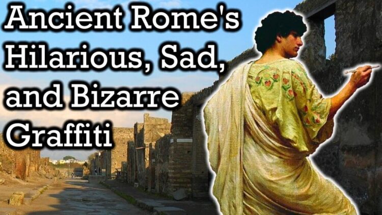 A Tour of Historic Rome’s Greatest Graffiti: “We Have Urinated in Our Beds … There Was No Chamber Pot” & Extra