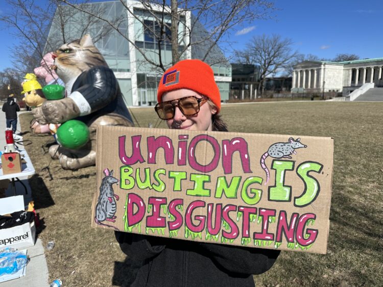 Buffalo AKG Artwork Museum Staff Decry Layoffs of 13 Union Members