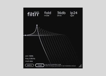 Filtrr is a FREE Ladder Filter and Saturation Plugin by BlepFX