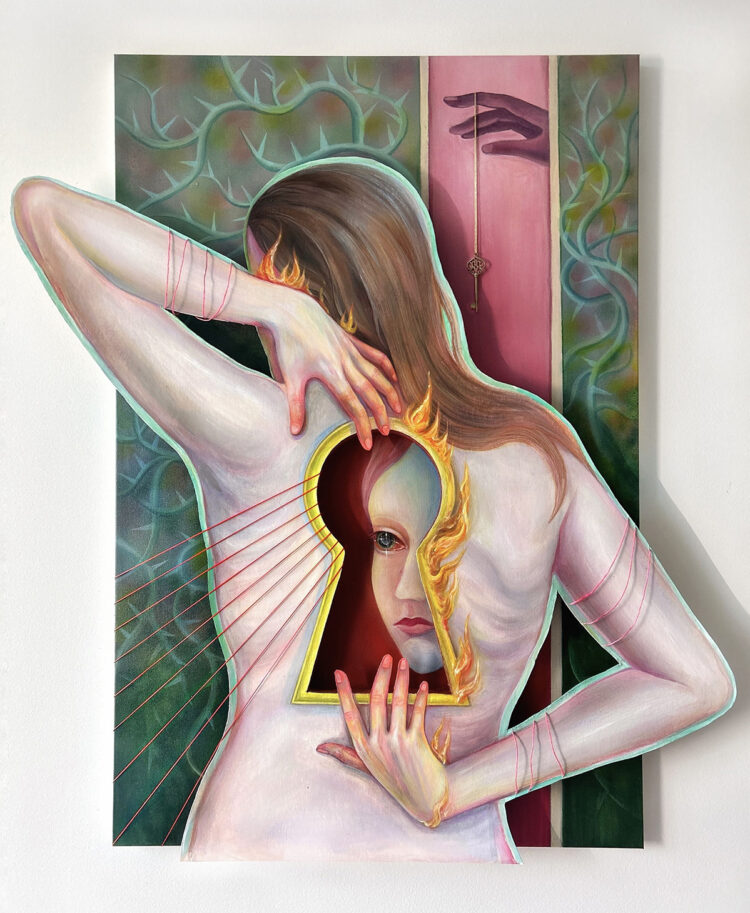 “Between Dreamscapes” by Illustrator Leyla Cui