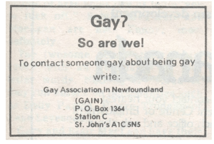 Gender Variety, Organizational Obliviousness, and Queering the Archive in Newfoundland and Labrador – Lively Historical past