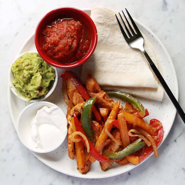 Simple Rooster Fajitas – A Stunning Mess