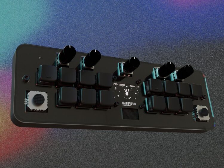 This new mini synth from this.is.NOISE inc. comes with a digital pet