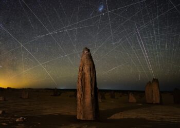 A Beautiful Picture of the Australian Desert Illuminates the Rising Drawback of Satellite tv for pc Air pollution — Colossal