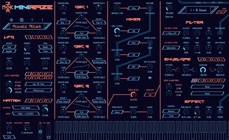 Declare FREE copy of MOK Miniraze synth with an eligible buy at Plugin Boutique