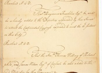 The Second Continental Congress Convenes  – Items of Historical past