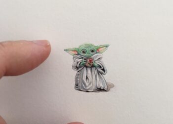 Brooke Rothshank Attracts Adorably Tiny Artworks In The Measurement Of A Coin » Design You Belief — Design Day by day Since 2007