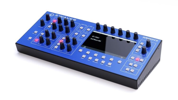 Groove Synthesis proclaims the third Wave 8M 8-Voice Desktop Synthesiser