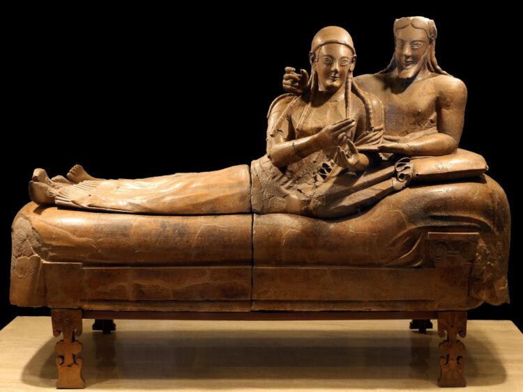 Sarcophagus of the Spouses restored in public view – The Historical past Weblog