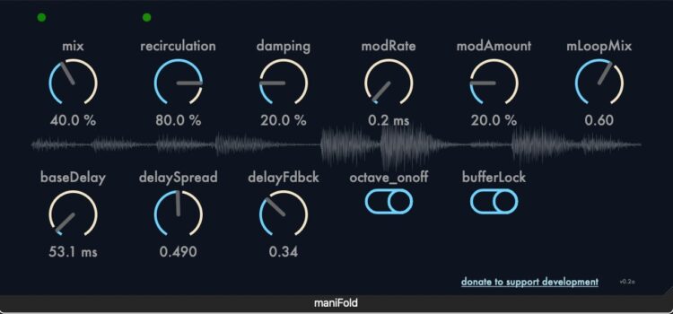 Unusual Audio DSP releases FREE maniFold Σ experimental microlooper
