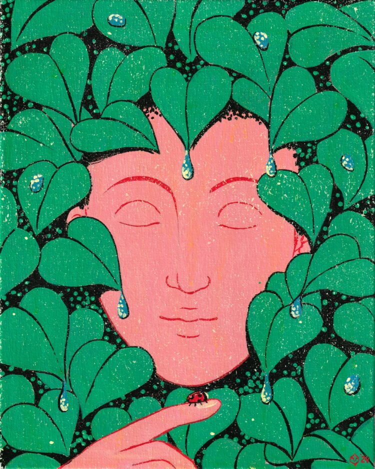 Muhammad Fatchurofi’s Contrasting Illustrations Ripple Between Boldness and Delicacy — Colossal