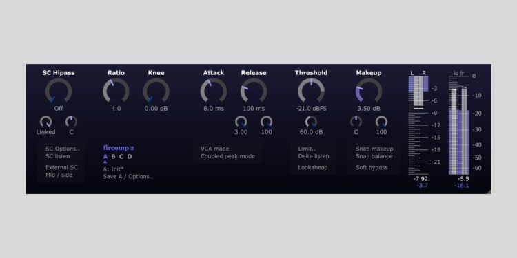 Fircomp 2 by Jon V Audio is now accessible for FREE