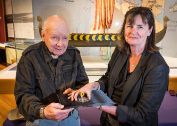 Fragment of Viking plaited gold arm ring discovered on Isle of Man – The Historical past Weblog