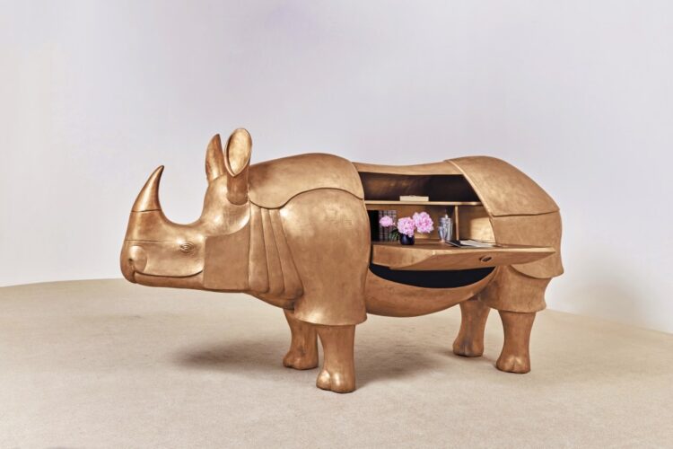 Rhinoceros Desk by François-Xavier Lalanne Sells for $16.4 M. at Sotheby’s