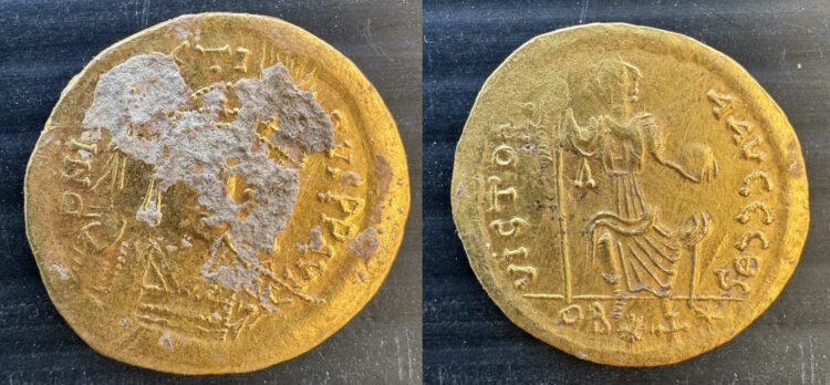 Uncommon gold coin of Byzantine emperor Justin II present in Bulgaria – The Historical past Weblog