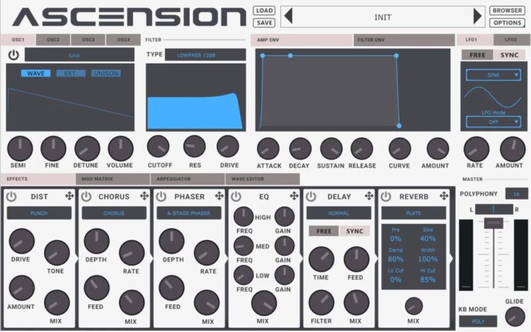 Get Ascension Synth, Analog Classics Growth & Classic Drum Machines for Simply $1