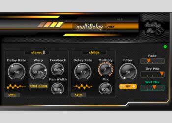 SaschArt releases multiDelay, a free artistic delay plugin for macOS and Home windows