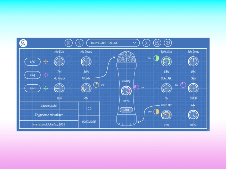 Caelum Audio’s Toyphonic Micraliser destroys your vocals and is completely not severe
