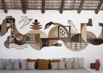 Wooden and Ceramic ‘Guardian’ Assemblages by Expanded Eye Emphasize Earthy Supplies — Colossal