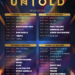 UNTOLD Reveals Full Lineup and Every day Schedule for tenth Anniversary Competition