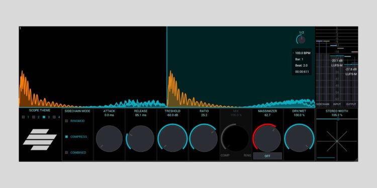 Emphaseas x Pretender Launch MASSIMIZER, a Free Sidechain Ringmod and Compressor Plugin