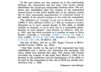 Queering Histories of Divorce and the Household in Nova Scotia – Lively Historical past