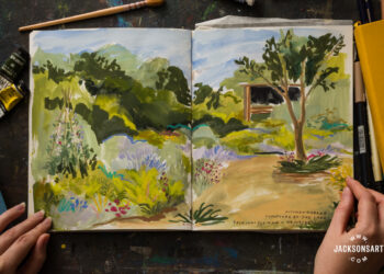 Contained in the Sketchbook of Katie Moody