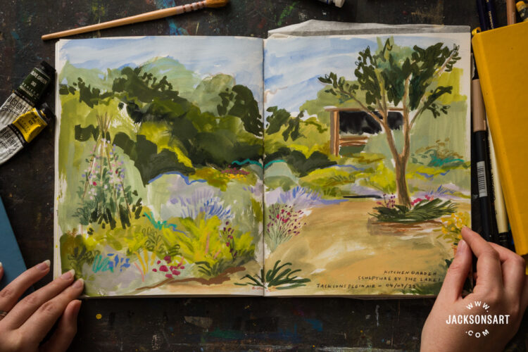 Contained in the Sketchbook of Katie Moody