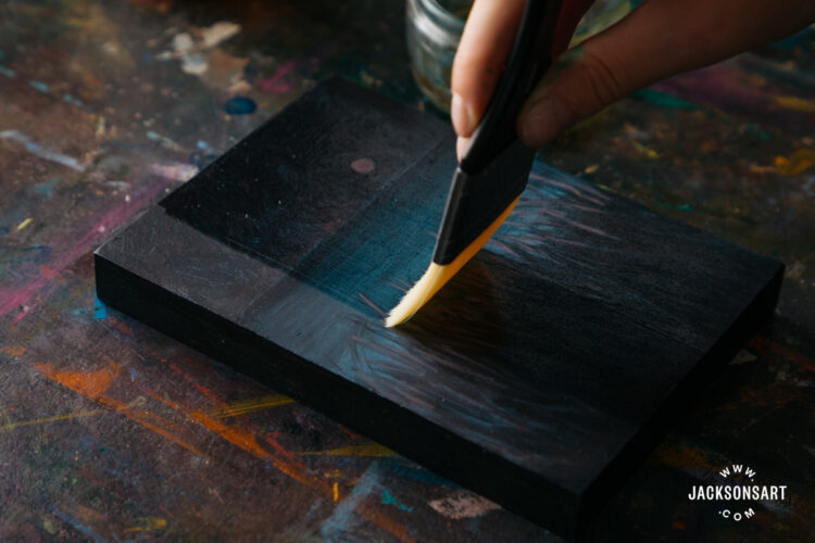 Testing Pure Earth Paint’s Pure Varnish on Oil and Acrylic