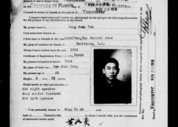 Chinese language Canadian data at Library and Archives Canada – Energetic Historical past