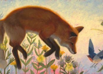 Surreal Narratives Unfurl Between Animals in Laura Catherwood’s Dreamy Work — Colossal