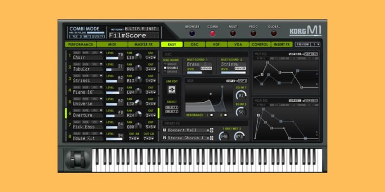 Register a brand new Korg ID account for a 75% low cost on the M1 Music Workstation plugin