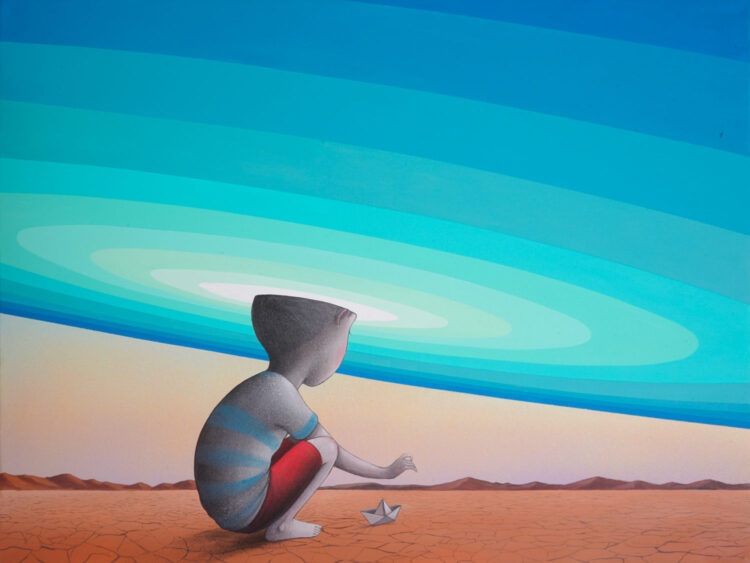 Millo and Seth Globepainter Commerce Concrete for Canvas in ‘Past’ — Colossal